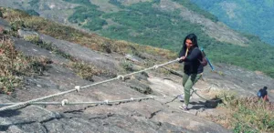 View from the peak of Agasthyarkoodam trek